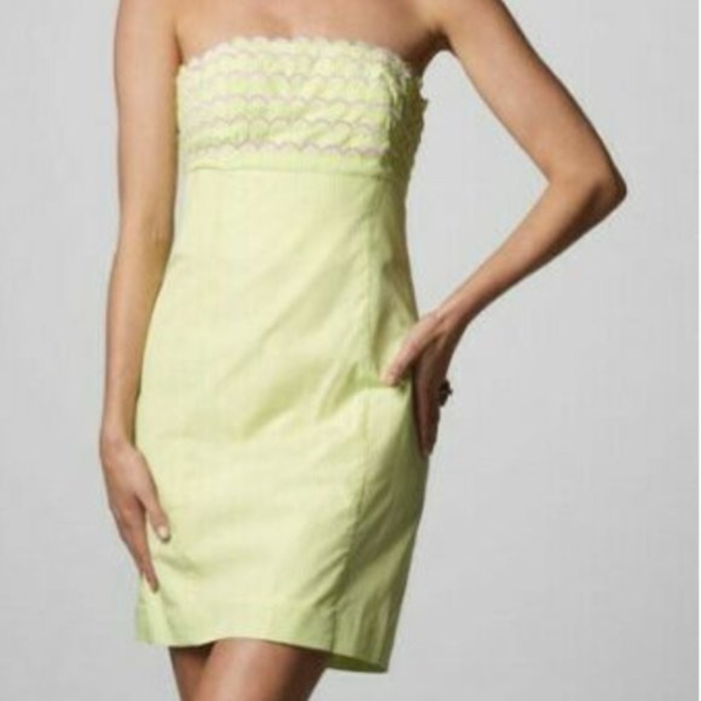 Lilly Pulitzer Green Franco Dress. Sz. 6